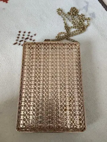 randeboo 골드 파티 클러치백