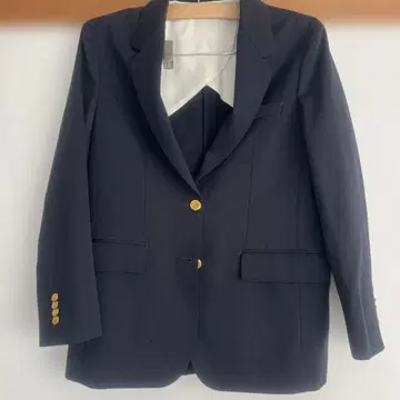 Ships 네이비 테일러드 자켓 38