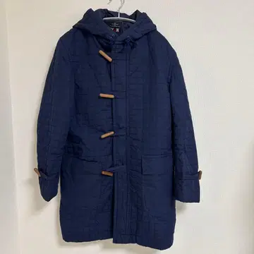 [새상품급] 70s VAN 퀼팅 코트 토르그 버튼 네이비 후드