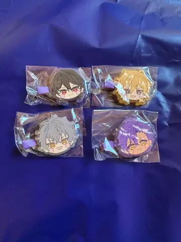 앞머리 클립 UNDEAD 4개 세트 레이, 카오루, 코가, 아도니스