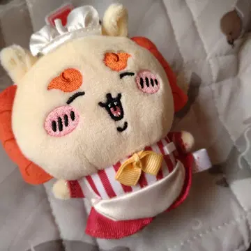 미사용 익명 배송 치이카와 레스토랑 홀 담당 마스코트 봉제 인형 시사