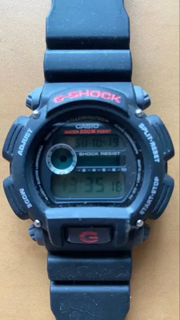 G-SHOCK 디지털 워치 블랙