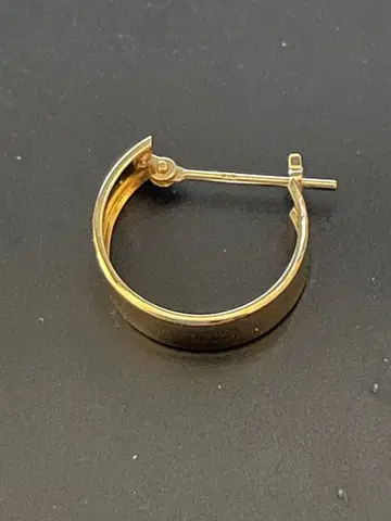 골드 후프 귀걸이 한쪽용