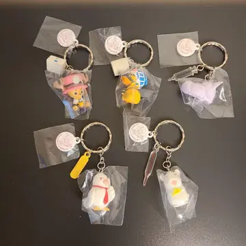 원피스 초파&애니멀즈 키링 전 5종