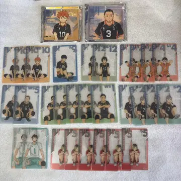 하이큐 운세 앉아 브로키 클리어 카드