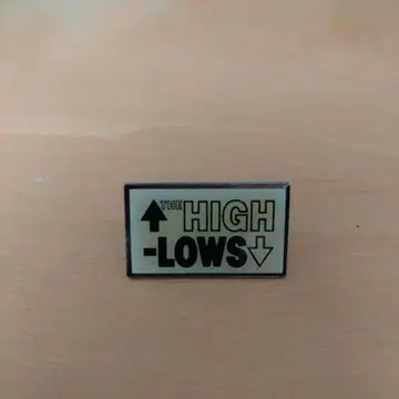 THE HIGH-LOWS 더 하이로우즈 핀배지