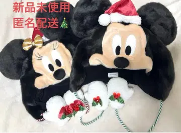 [택 포함 새상품] 미키 미니 크리스마스 팬캡 2개 세트