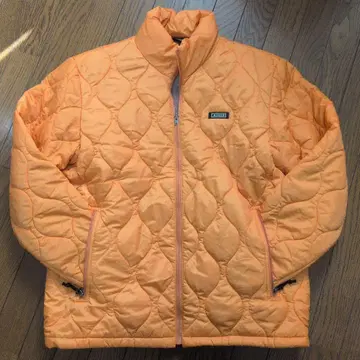 미사용! AIGLE 퀼팅 자켓 XL 오렌지