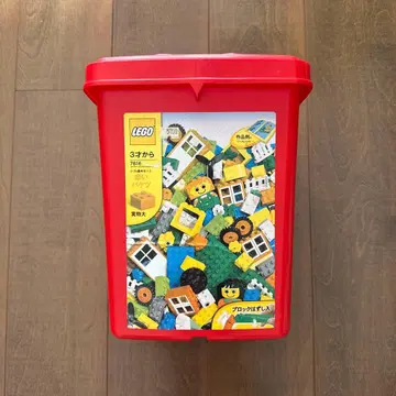 레고 빨간색 버킷 7616 버킷 없음