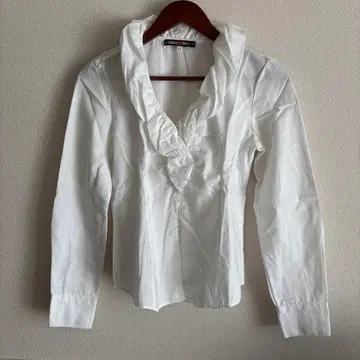 나라 까미체 화이트 긴팔 셔츠 MI