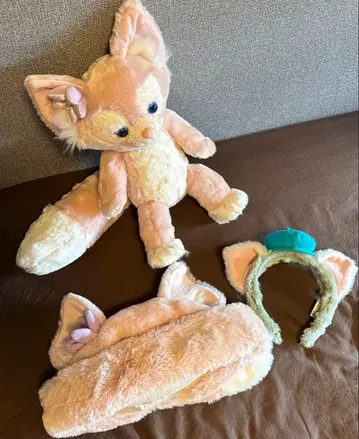 Disney 리나 벨 햇 봉제 인형 젤라토니 머리띠