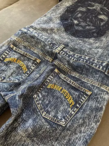 BLUE MOON BLUE 데님 올인원 빈티지 오버롤