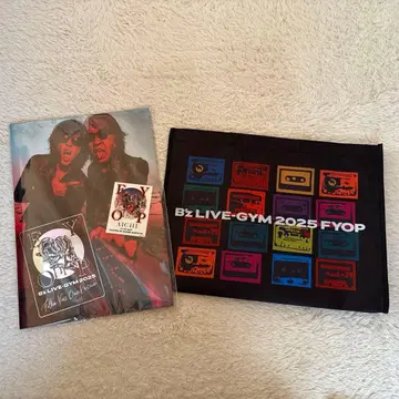 B'z LIVE-GYM 2025 FYOP 팜플렛 & 토트백