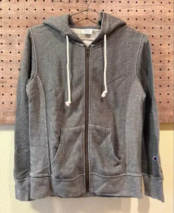 Champion Reverse Weave 그레이 후드티 M