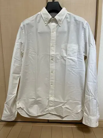 빔즈플러스 옥스퍼드 셔츠 화이트 넥타이 세트