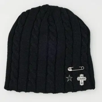 LAGUA GEM BROOCH POINT KNIT 캡