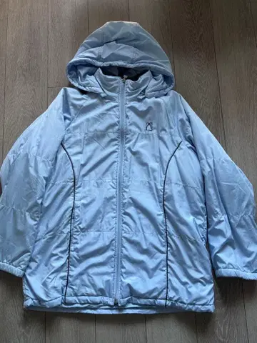 HEAD 후드 부착 자켓 LL 사이즈 라이트 블루