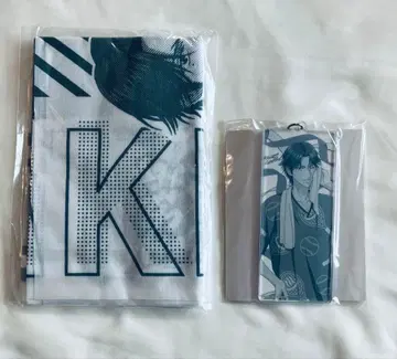 아토베 케이고 극락탕 아크링 키링 수건