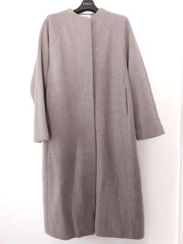 evam eva 프레스 울 롱 코트