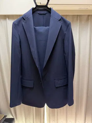 수트 스퀘어 셋업 네이비 M 사이즈