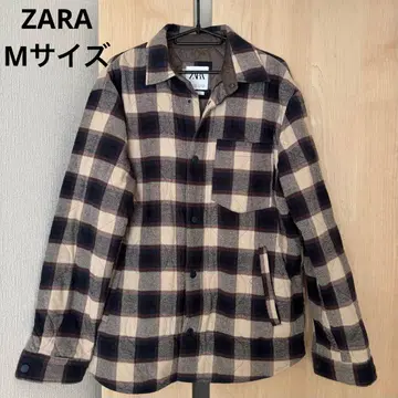 ZARA 체크 무늬 자켓 M 사이즈