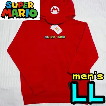 [ 새상품 ] 마리오 후드티 LL 남성용  할로윈 슈퍼 마리오