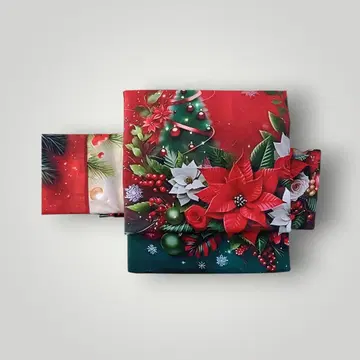 크리스마스 포인세티아 나고야 오비 빨간색