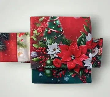 크리스마스 포인세티아 나고야 오비 빨간색