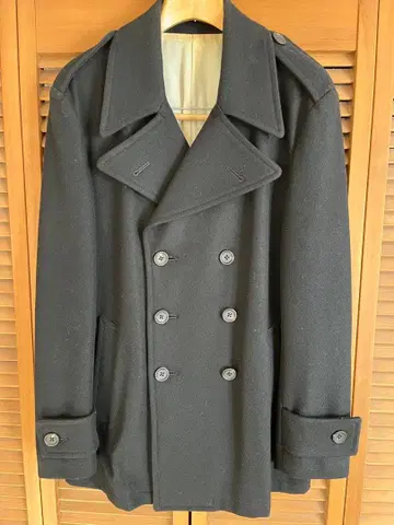 블랙 피 코트 사이즈 3