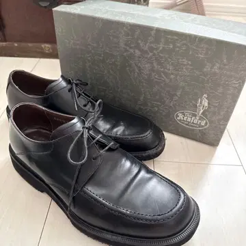 켄포드 블랙 가죽 신발 26EEE