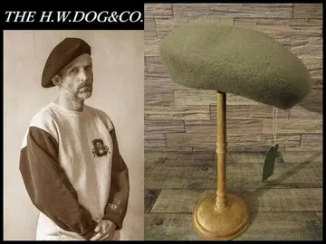 새상품 도그앤코 D-00022 베이직 울 베레모 베이지