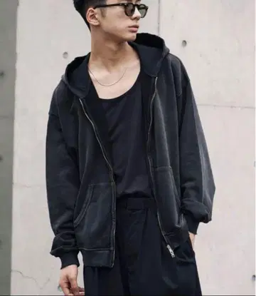 WYM VINTAGE FADED ZIP PARKA L