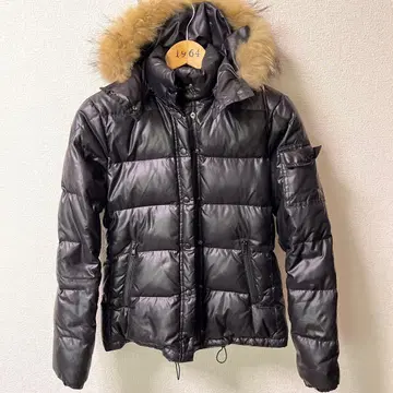 UNTITLED 블랙 다운 자켓