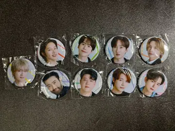 SUPER JUNIOR 캔뱃지 9개 세트