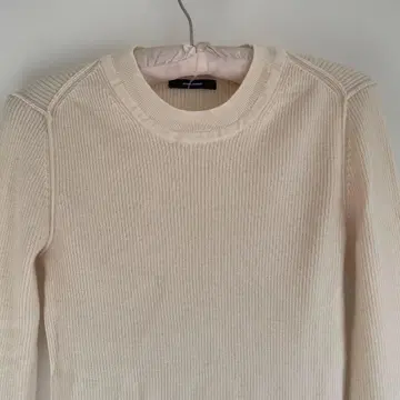 JOURNAL STANDARD 아이보리 리브 니트 긴팔