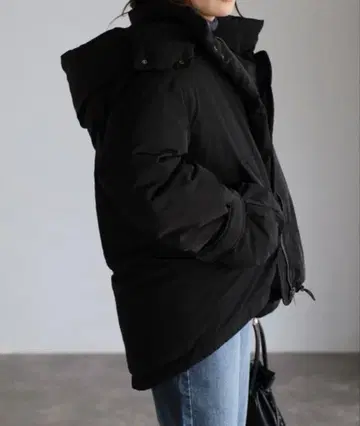 [ sakishimatokyo ] [ 2way ] 볼륨 패딩 자켓/블루종