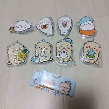 시로탄 랏코 이누 러버 키링 전 8종 세트