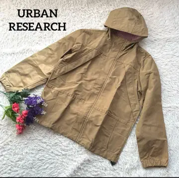 URBAN RESEARCH [후드 부착] [L] 베이지 집업 아우터