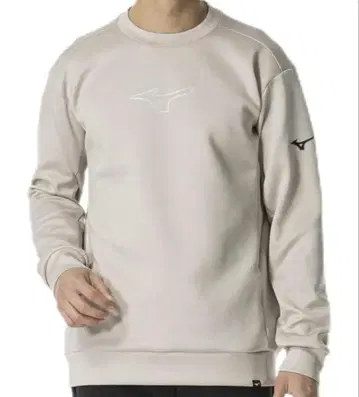 [ 새상품급 ] 미즈노 스트레치 맨투맨 베이지 XL 32MCA052