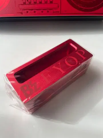 B'z FYOP 메탈 스마트폰 스피커 (RED) + 자켓 박스