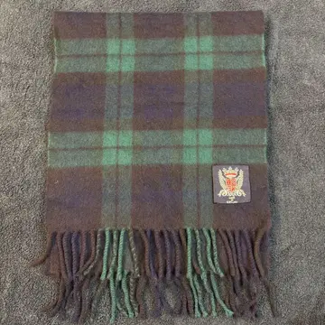 울 머플러 체크 스코틀랜드