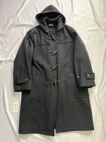 AURALEE HARD MERTON DUFFLE COAT 택 포함