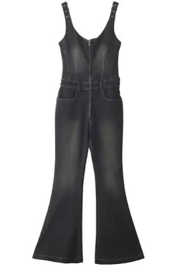 prank project 다크 데님 플레어 살로펫