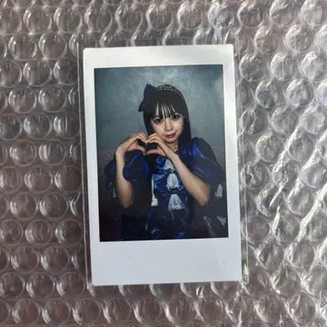 마스다 아야노 리본 의상 촬영 폴라로이드