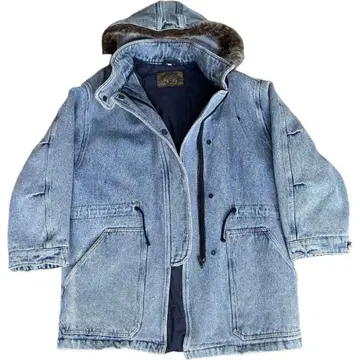 초레어 ARMANI JEANS 데님 코트 이탈리아제 빈티지