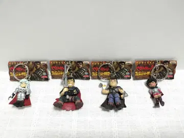 [레어] 베르세르크 피규어 키링 4개 세트