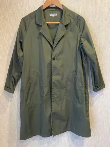 나프론 NAPRON 아틀리에 워크 코트 미들 올리브