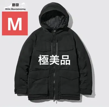 하이브리드 다운 오버사이즈 파카 블랙 UNIQLO