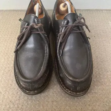 파라부트 미카엘 가죽 레이스업 슈즈