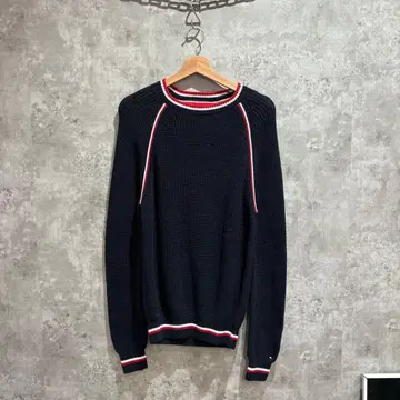 [ 무료배송 ] USA 구제 의류 타미힐피거 니트 스웨터 래글런 슬리브